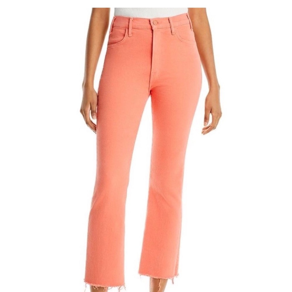 MOTHER Hustler Fray Second Chance 24 orange coral